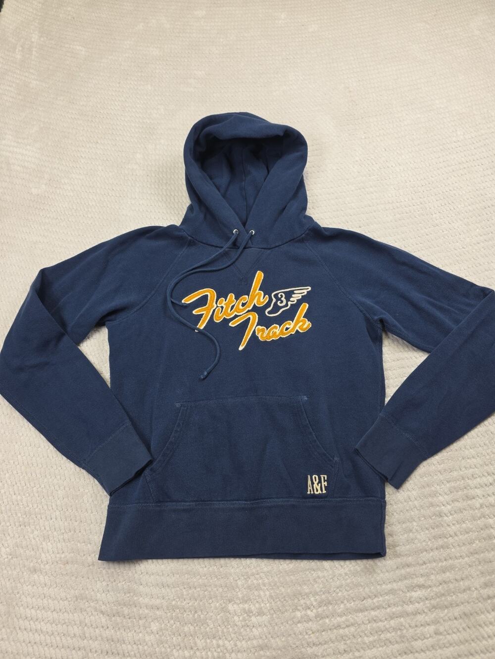 Abercrombie & Fitch Sweatshirt Womens Medium Vintage Y2K Hooded Pullover